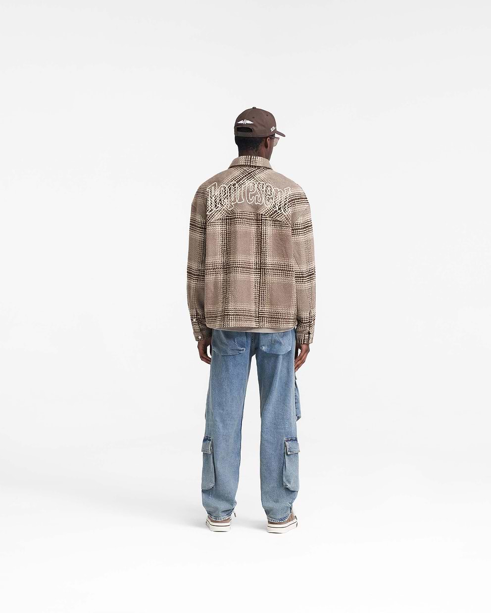 Represent Flannel Shirt - Brown Check